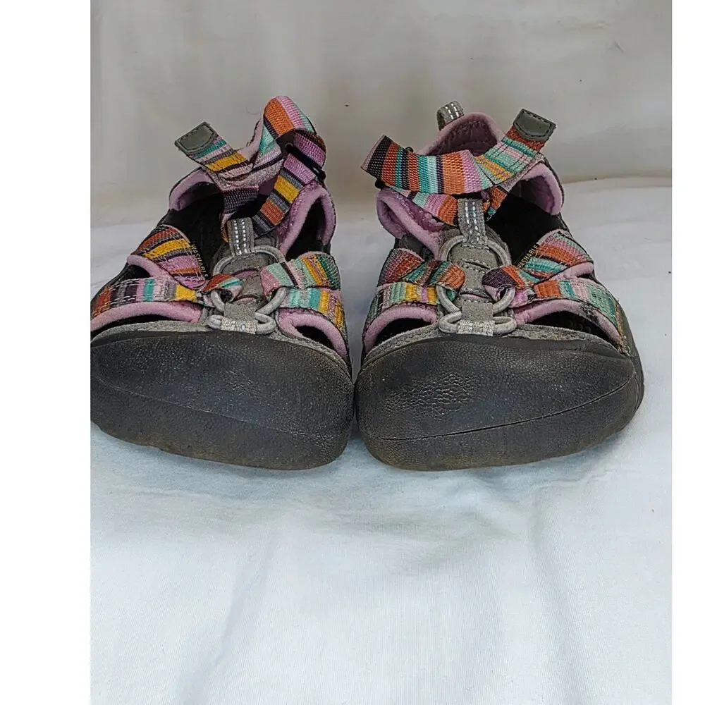 KEEN Newport H2 Sandals Kids US 13 EU 31 Pink Multicolor Waterproof Shoes